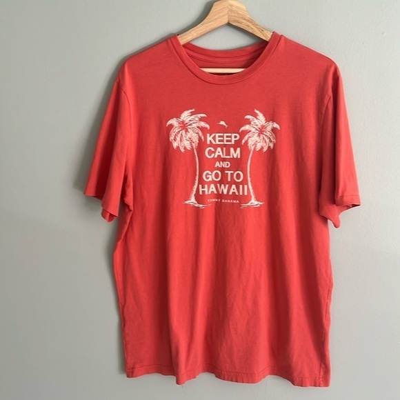Tommy Bahama Relax Keep Calm and Go To Hawaii Men’s Cotton T Shirt - Medium - Picture 1 of 10